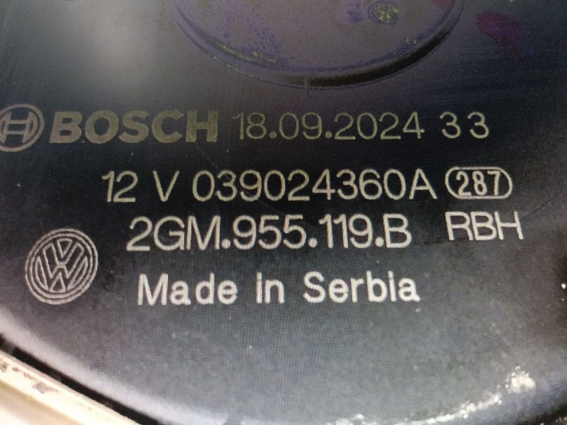 Recambio de motor limpia delantero para skoda kamiq (nw4) 1.0 tsi referencia OEM IAM 2GM955119B  