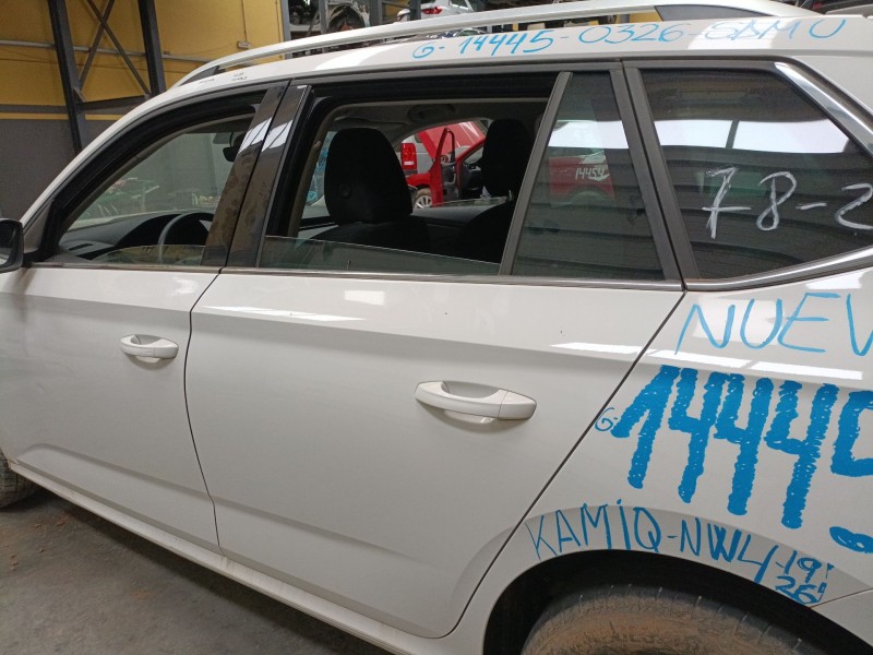 Recambio de puerta trasera izquierda para skoda kamiq (nw4) 1.0 tsi referencia OEM IAM   