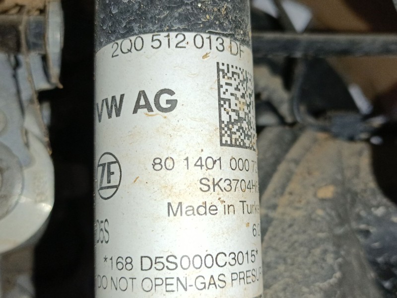 Recambio de amortiguador trasero izquierdo para skoda kamiq (nw4) 1.0 tsi referencia OEM IAM 2Q0512013DF  