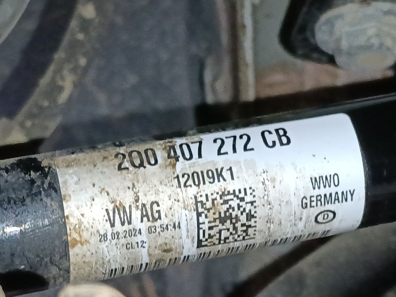 Recambio de transmision delantera derecha para skoda kamiq (nw4) 1.0 tsi referencia OEM IAM   