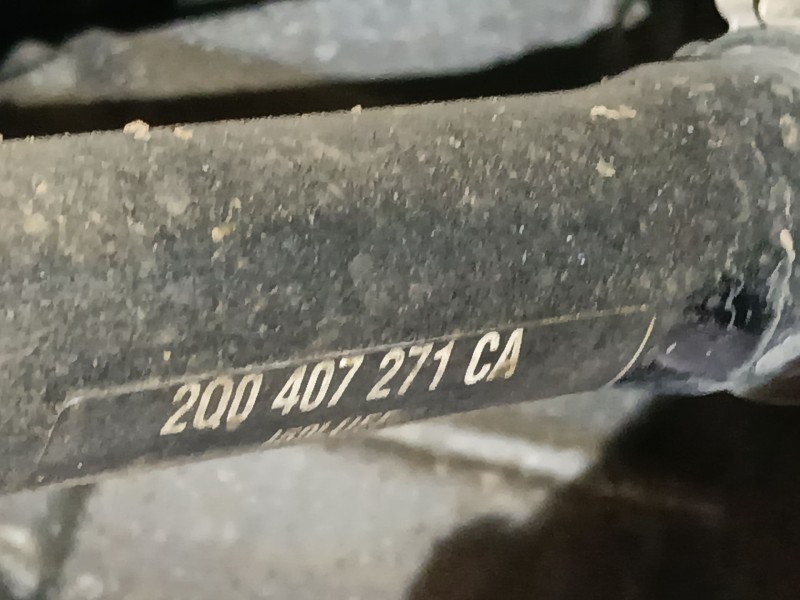 Recambio de transmision delantera izquierda para skoda kamiq (nw4) 1.0 tsi referencia OEM IAM 2Q0407271CA  