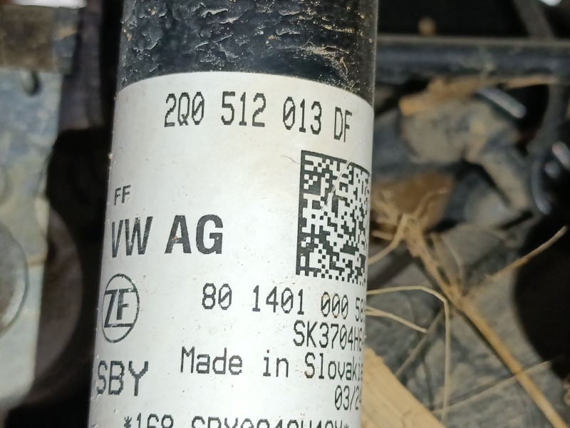 Recambio de amortiguador trasero izquierdo para skoda kamiq (nw4) 1.0 tsi referencia OEM IAM 2Q0512013DF  