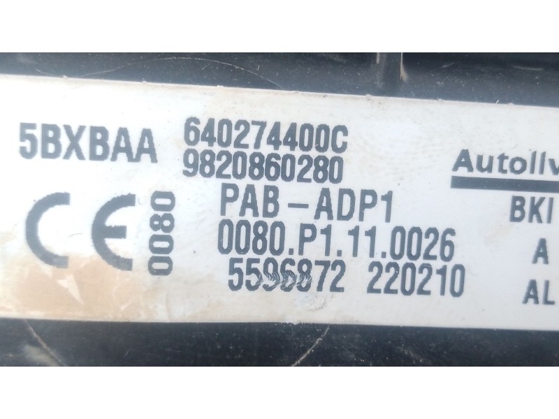 Recambio de airbag delantero derecho para opel corsa f (p2jo) 1.2 (68) referencia OEM IAM   