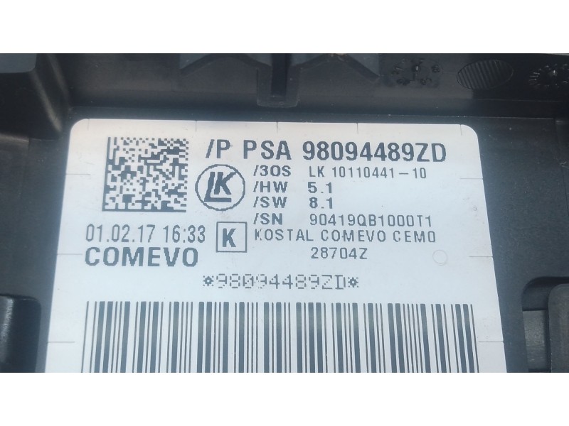 Recambio de anillo airbag para peugeot 3008 ii suv (mc_, mr_, mj_, m4_) 1.2 thp/ puretech 130 (mrhnsm, mrhnsu, mrhnsj, mrhnyw,..