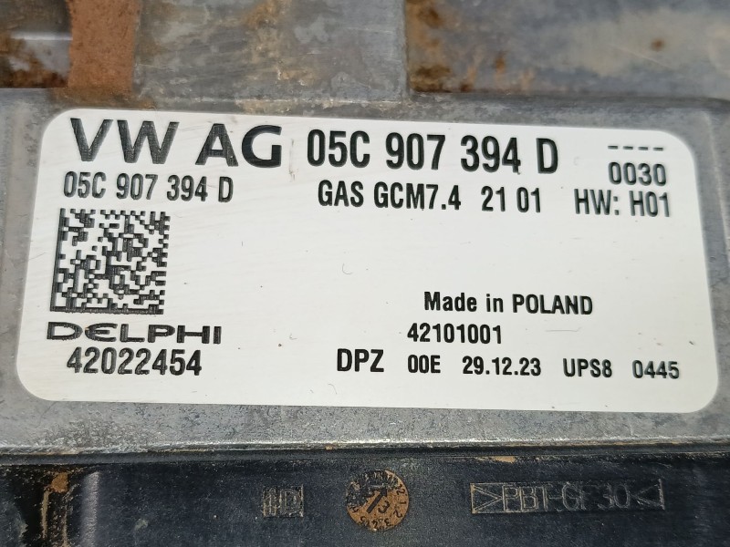 Recambio de centralita motor uce para skoda kamiq (nw4) 1.0 tsi referencia OEM IAM 05C907394D 42022454 
