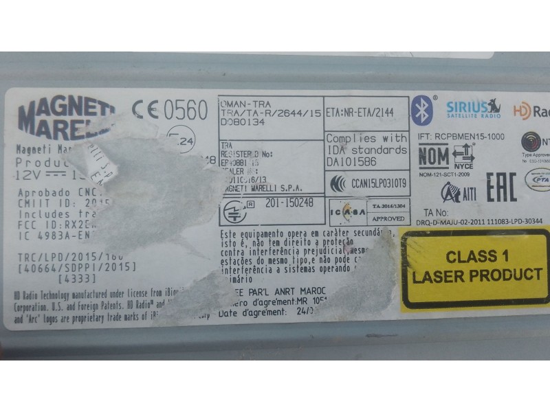 Recambio de sistema navegacion gps para bmw serie x1 (f48) sdrive18d referencia OEM IAM 932212308N CI684040001 