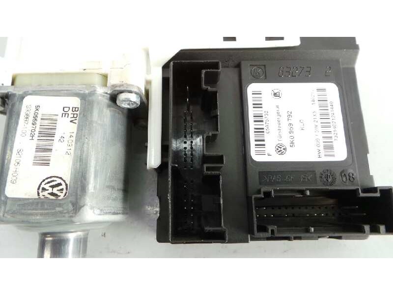 Recambio de motor elevalunas delantero derecho para volkswagen golf vi (5k1) advance referencia OEM IAM 5K0959792  E1-B6-10-2