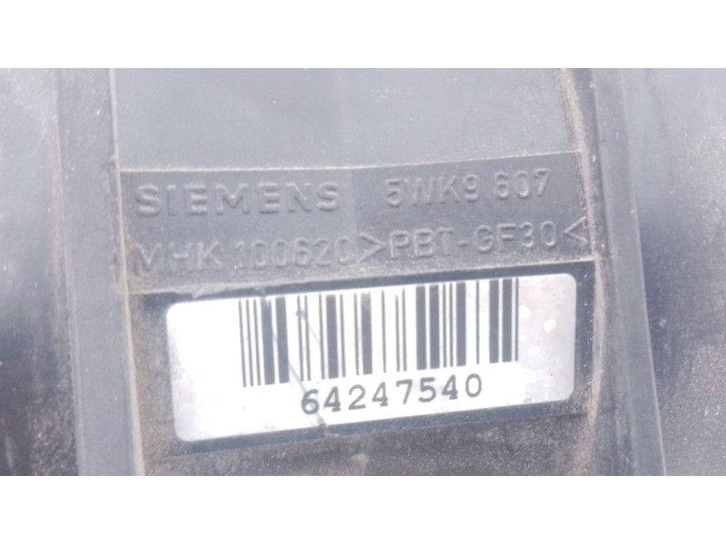 Recambio de caudalimetro para land rover discovery td5 se referencia OEM IAM 5WK9607  