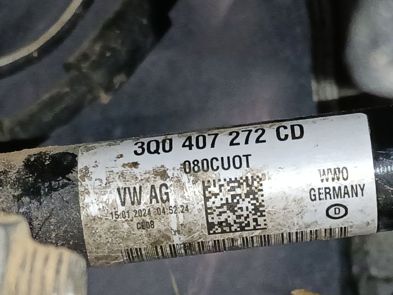 Recambio de transmision delantera derecha para skoda karoq (nu7, nd7) 1.5 tsi referencia OEM IAM   