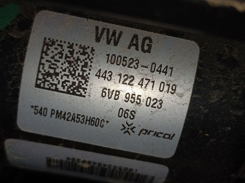 Recambio de motor limpia delantero para skoda fabia iv (pj3) 1.0 tsi referencia OEM IAM 6VB955023  