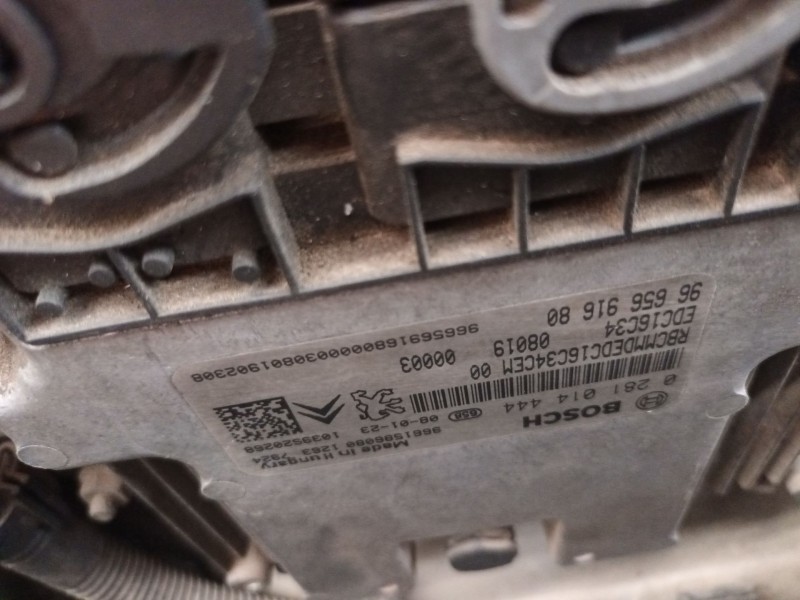 Recambio de centralita motor uce para peugeot bipper tepee 1.4 hdi referencia OEM IAM   