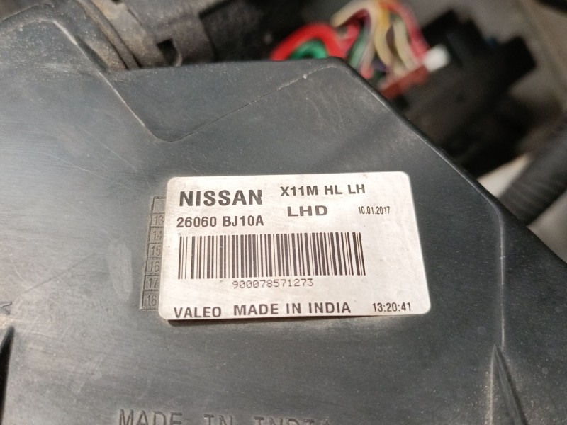 Recambio de faro izquierdo para nissan nv200 furgoneta 1.5 dci 90 (m20, m20m) referencia OEM IAM   