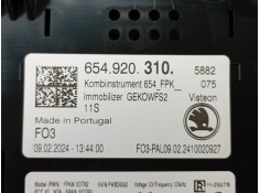 Recambio de cuadro instrumentos para skoda fabia iv (pj3) 1.0 tsi referencia OEM IAM    2