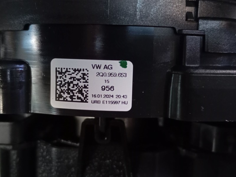 Recambio de anillo airbag para skoda fabia iv (pj3) 1.0 tsi referencia OEM IAM 2Q0959653  