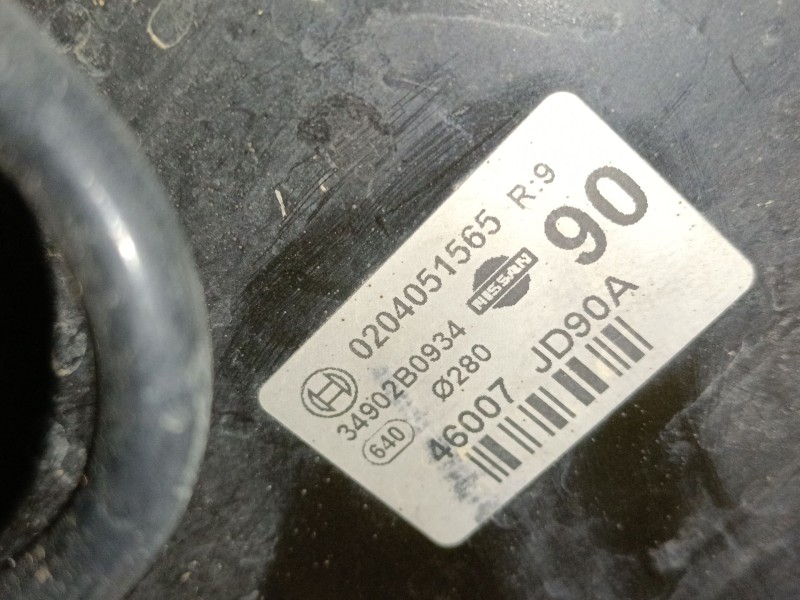 Recambio de servofreno para nissan qashqai i (j10, nj10) 2.0 dci a las 4 ruedas referencia OEM IAM 46007JD90A  