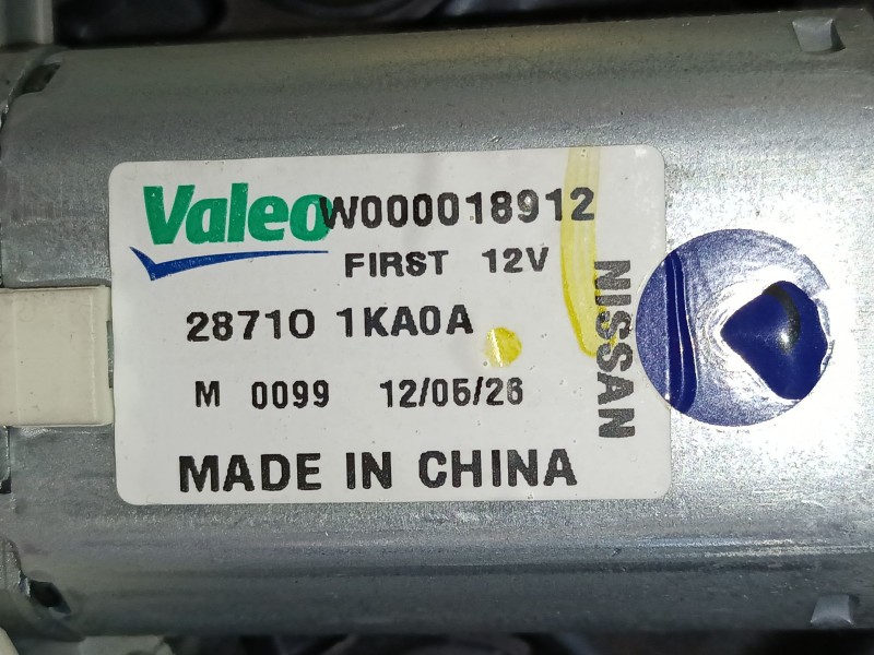 Recambio de motor limpia trasero para nissan juke (f15) 1.6 referencia OEM IAM   