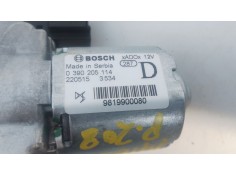Recambio de motor limpia trasero para peugeot 208 ii (ub_, up_, uw_, uj_) 1.2 puretech 75 referencia OEM IAM 9819900080 03902051 2