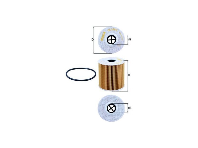 Recambio de filtro aceite para citroën berlingo furgoneta/monovolumen (b9) 1.6 hdi 90 referencia OEM IAM A210188 4009026506141 7