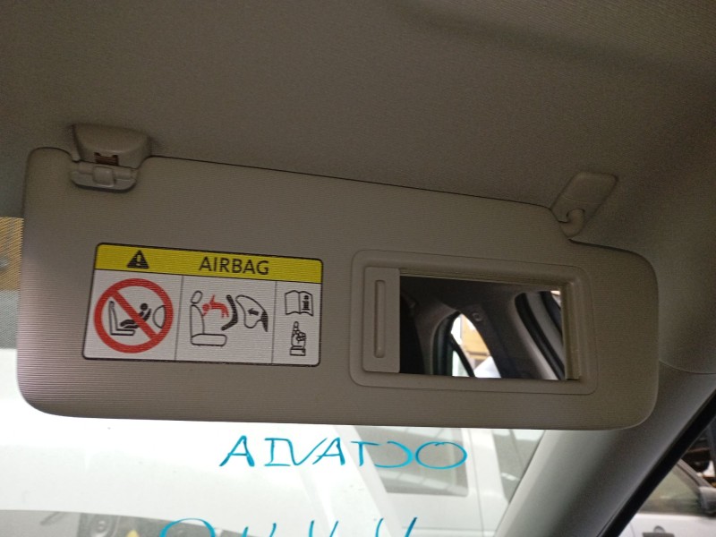 Recambio de parasol derecho para skoda octavia iv (nx3, nn3, pv3) 2.0 tdi referencia OEM IAM   