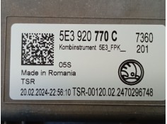 Recambio de cuadro instrumentos para skoda octavia iv (nx3, nn3, pv3) 2.0 tdi referencia OEM IAM    2