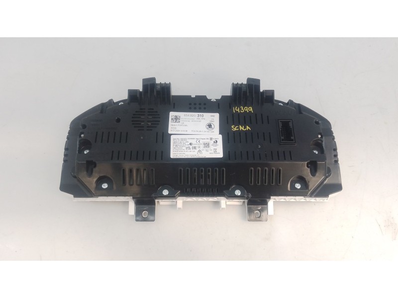 Recambio de cuadro instrumentos para skoda scala (nw1) 1.0 tsi referencia OEM IAM 654920310  