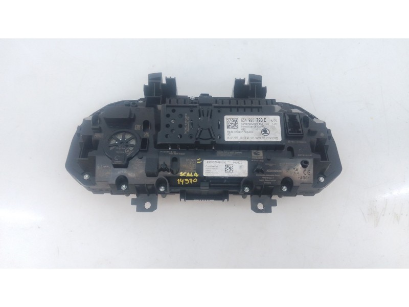 Recambio de cuadro instrumentos para skoda scala (nw1) 1.0 tsi referencia OEM IAM 654920790E  