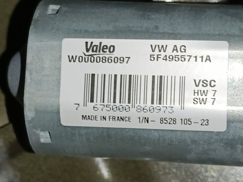 Recambio de motor limpia trasero para skoda karoq (nu7, nd7) 1.5 tsi referencia OEM IAM   