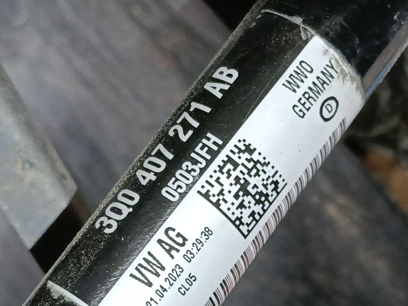 Recambio de transmision delantera izquierda para skoda karoq (nu7, nd7) 1.5 tsi referencia OEM IAM   