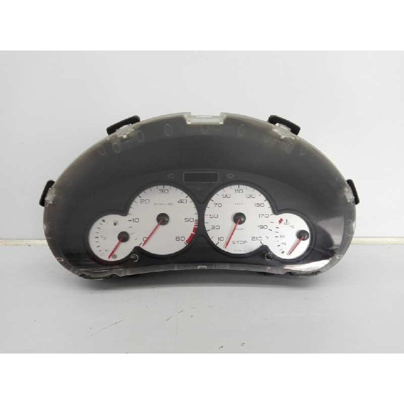 Recambio de cuadro instrumentos para peugeot 206 berlina e-music referencia OEM IAM 9648836580  