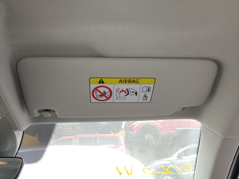 Recambio de parasol derecho para volkswagen polo vi (aw1, bz1, ae1) 1.0 tsi referencia OEM IAM   