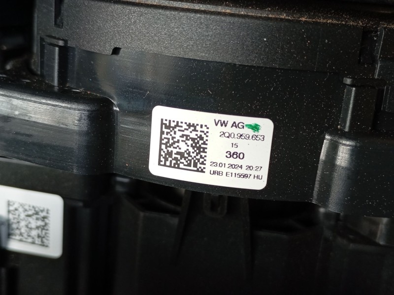 Recambio de anillo airbag para volkswagen polo vi (aw1, bz1, ae1) 1.0 tsi referencia OEM IAM 2Q0959653  