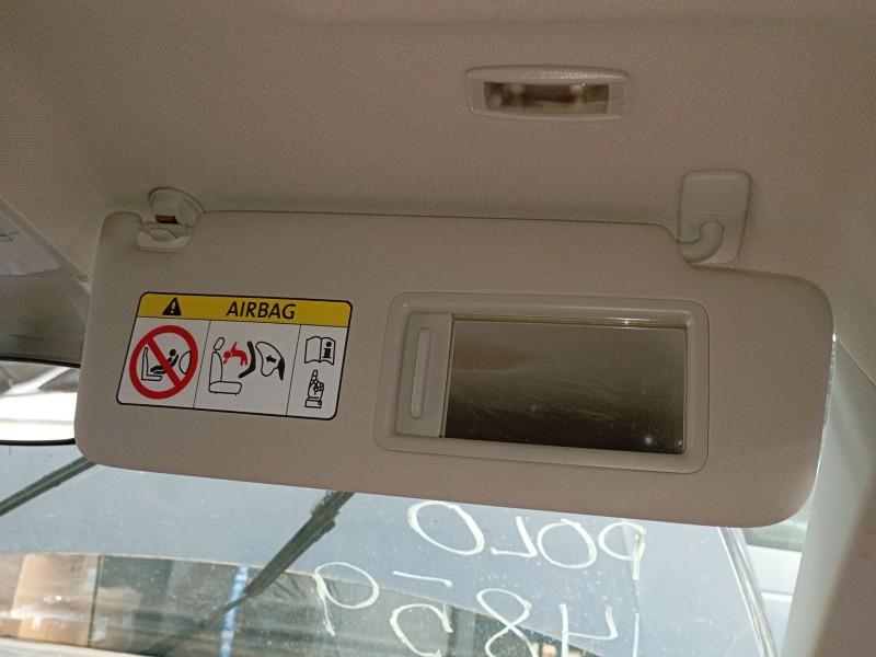 Recambio de parasol derecho para volkswagen polo vi (aw1, bz1, ae1) 1.0 tsi referencia OEM IAM   