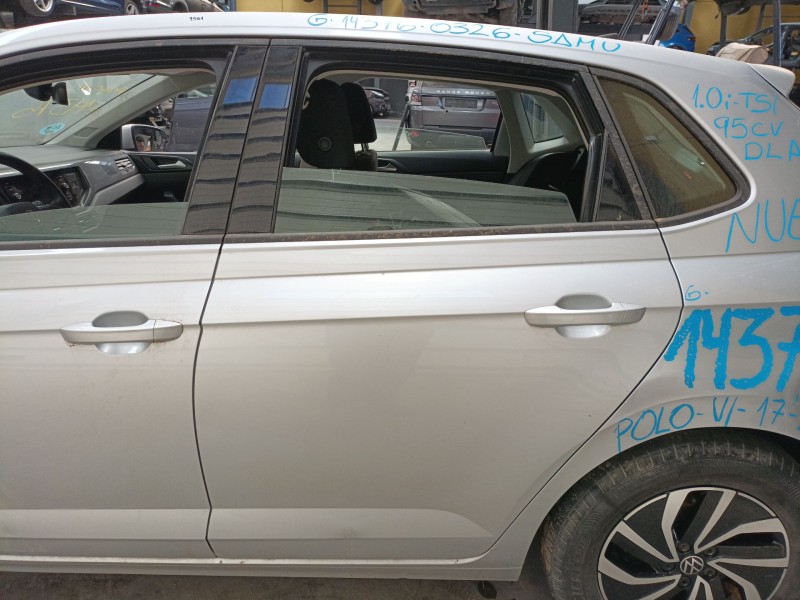 Recambio de puerta trasera izquierda para volkswagen polo vi (aw1, bz1, ae1) 1.0 tsi referencia OEM IAM   