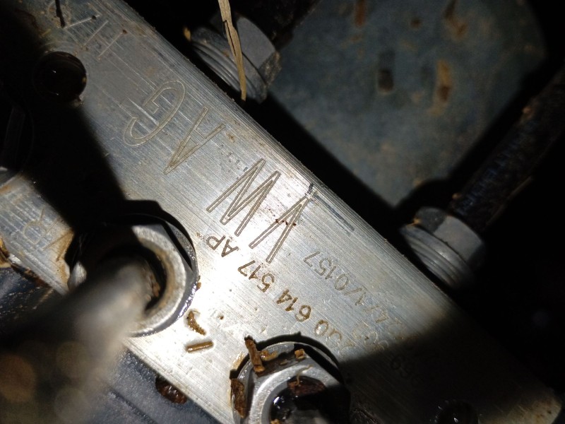 Recambio de abs para volkswagen polo vi (aw1, bz1, ae1) 1.0 tsi referencia OEM IAM 2Q0614517AP  