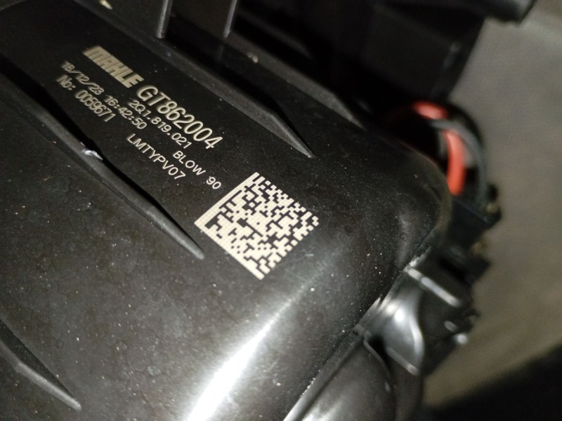 Recambio de ventilador calefaccion para volkswagen polo vi (aw1, bz1, ae1) 1.0 tsi referencia OEM IAM 2Q1819021  