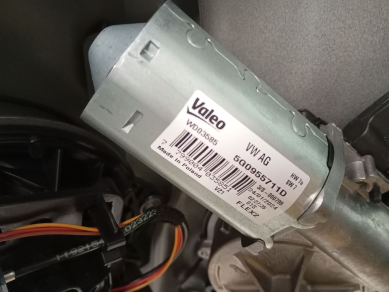 Recambio de motor limpia trasero para volkswagen polo vi (aw1, bz1, ae1) 1.0 tsi referencia OEM IAM 5G0955711D  