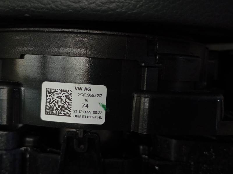 Recambio de anillo airbag para volkswagen polo vi (aw1, bz1, ae1) 1.0 tsi referencia OEM IAM 2Q0959653  