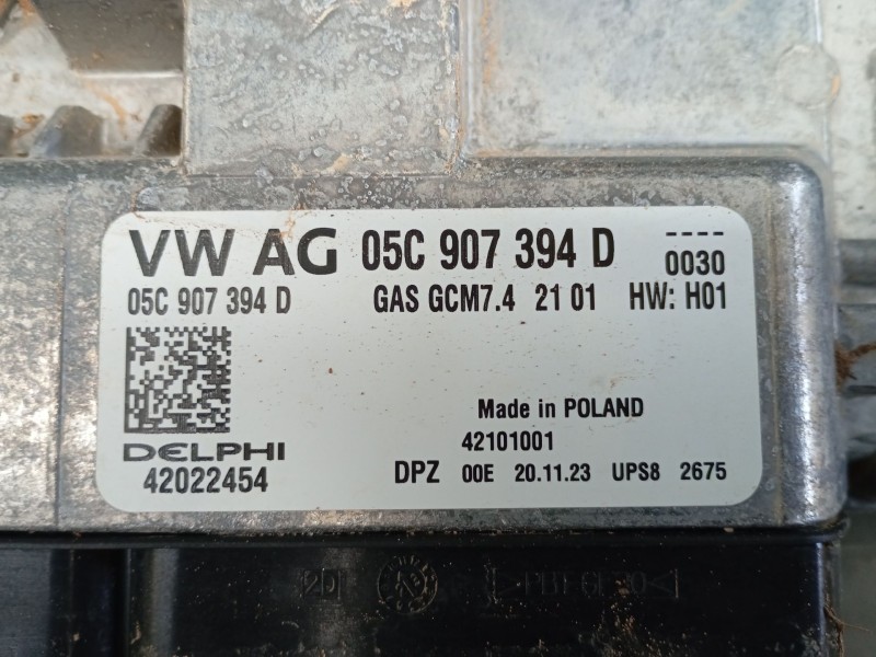 Recambio de centralita motor uce para volkswagen polo vi (aw1, bz1, ae1) 1.0 tsi referencia OEM IAM 05C907394D 42022454 