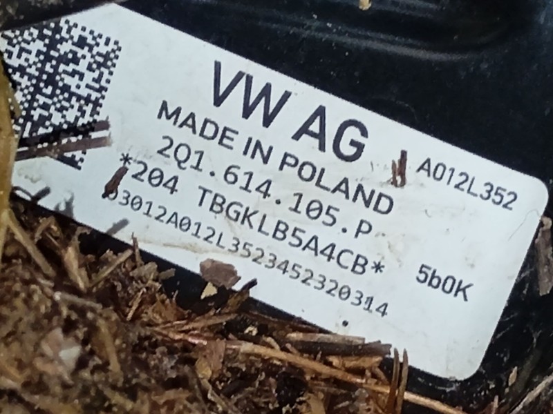 Recambio de servofreno para volkswagen polo vi (aw1, bz1, ae1) 1.0 tsi referencia OEM IAM 2Q1614105P  