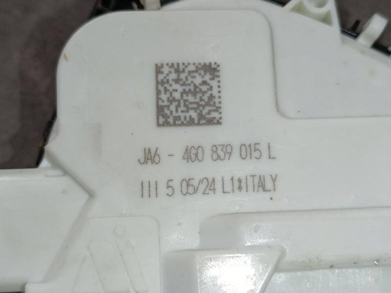Recambio de cerradura puerta trasera izquierda para audi q2 (gab, gag) 30 tdi referencia OEM IAM   
