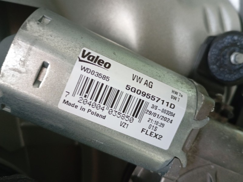 Recambio de motor limpia trasero para volkswagen polo vi (aw1, bz1, ae1) 1.0 tsi referencia OEM IAM 5G0955711D  
