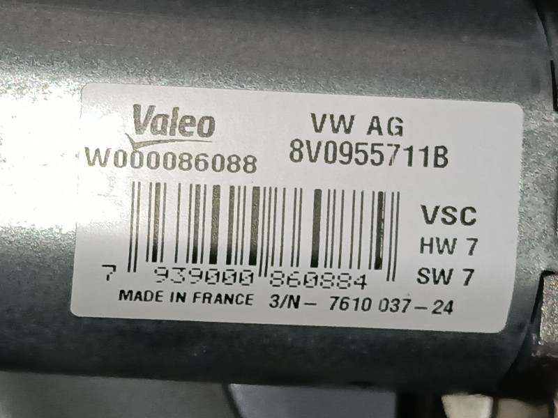 Recambio de motor limpia trasero para audi q2 (gab, gag) 30 tdi referencia OEM IAM   