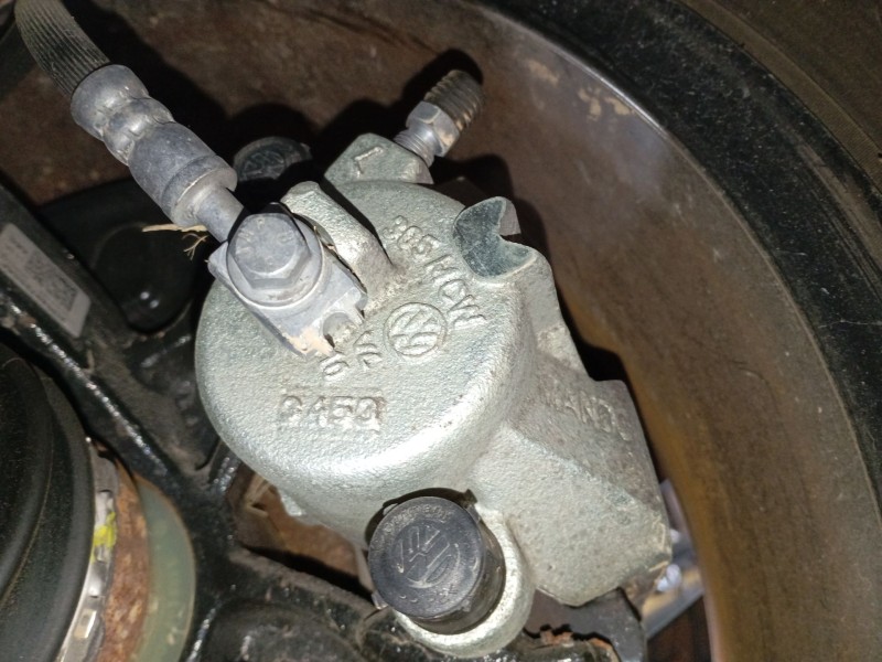 Recambio de pinza freno delantera izquierda para volkswagen polo vi (aw1, bz1, ae1) 1.0 tsi referencia OEM IAM   