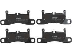 Recambio de pastillas freno traseras para porsche cayenne (92a) 3.0 diesel referencia OEM IAM B111334 B111404 GDB1875 3322938070