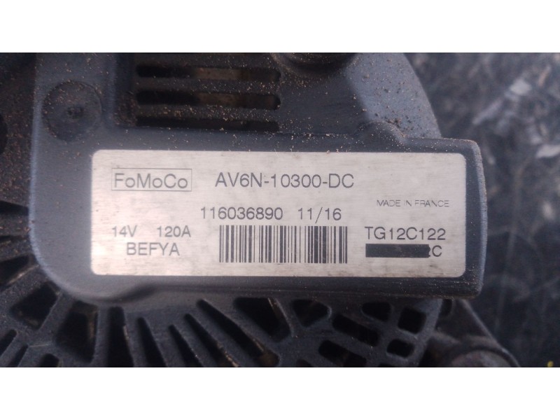 Recambio de alternador para ford focus iii turnier 1.5 tdci referencia OEM IAM   