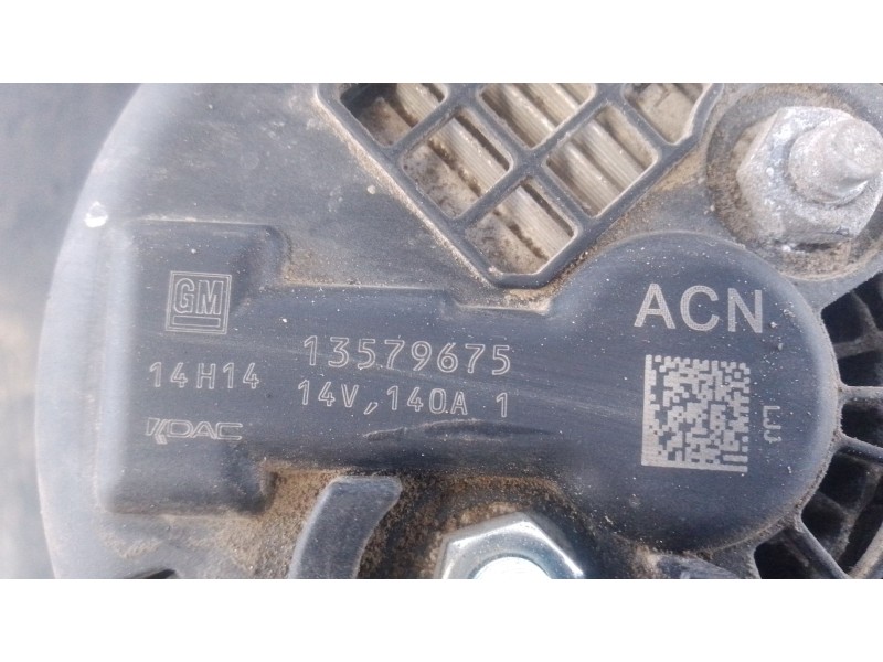 Recambio de alternador para opel mokka edition ecoflex referencia OEM IAM   