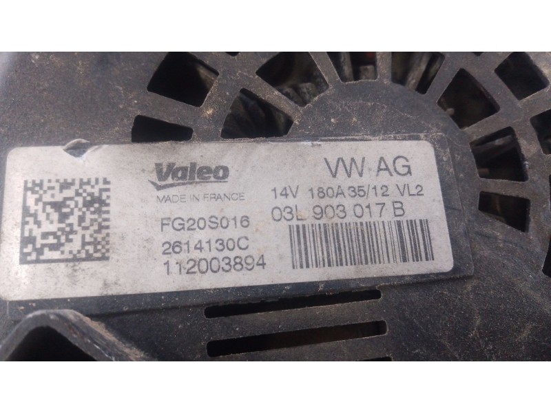 Recambio de alternador para audi q5 (8rb) 2.0 tdi quattro referencia OEM IAM   