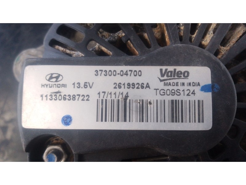 Recambio de alternador para hyundai i10 ii (ba, ia) 1.0 referencia OEM IAM   