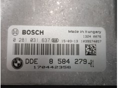 Recambio de centralita motor uce para bmw 3 (f30, f80) 318 d referencia OEM IAM 858427901 0281031637 