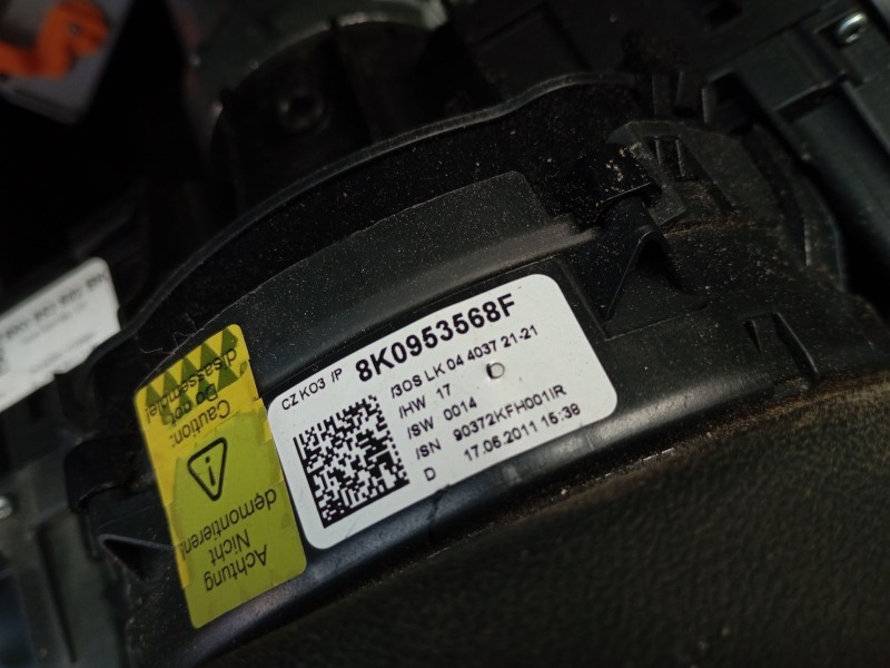 Recambio de anillo airbag para audi q5 (8rb) 2.0 tdi referencia OEM IAM 8K0953568F  